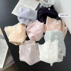 Cloud ice silk panties