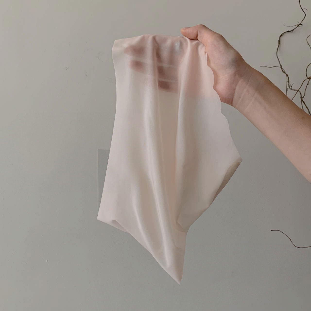 Cloud ice silk panties