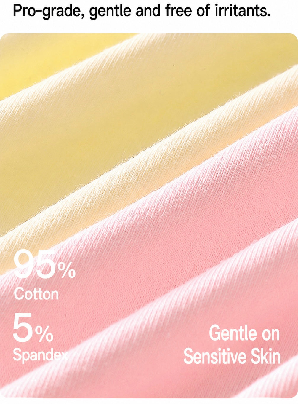 Soft Xinjiang Cotton Women's Panties - High-Waist A-Class Cotton with Antibacterial Gusset