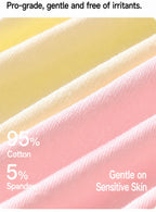 Soft Xinjiang Cotton Women's Panties - High-Waist A-Class Cotton with Antibacterial Gusset