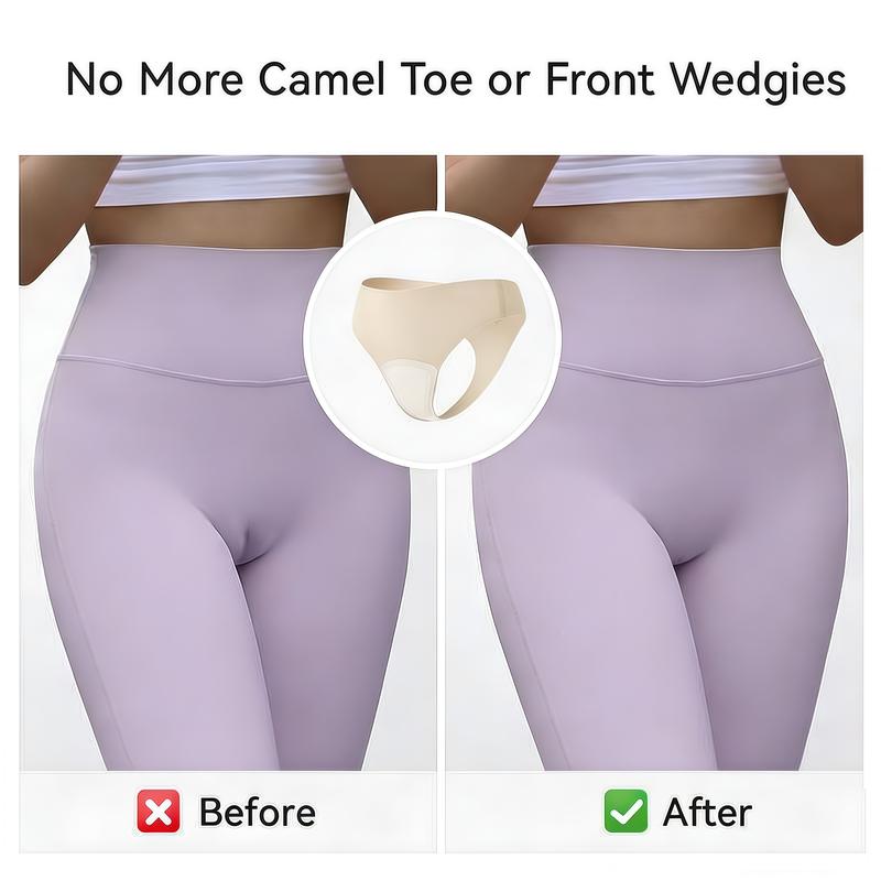 Cloud invisible Camel Toe Thong