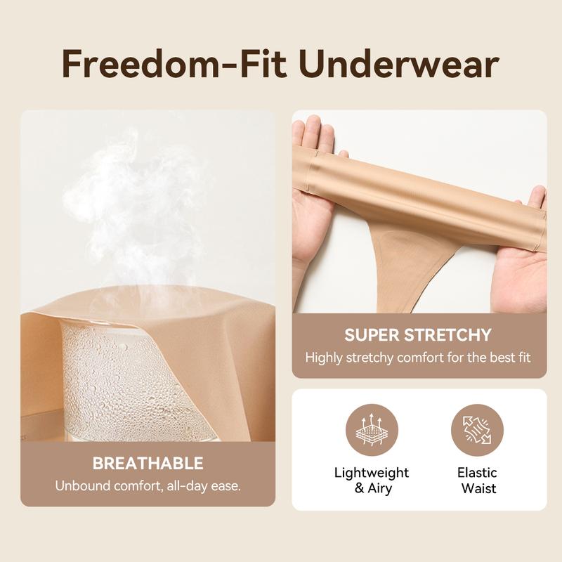 Cloud invisible Camel Toe Thong
