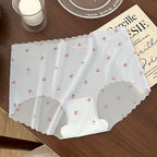 Cloud Ice Silk Strawberry Panties