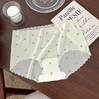 Cloud Ice Silk Strawberry Panties