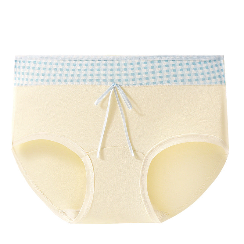 Soft Xinjiang Cotton Women's Panties - High-Waist A-Class Cotton with Antibacterial Gusset