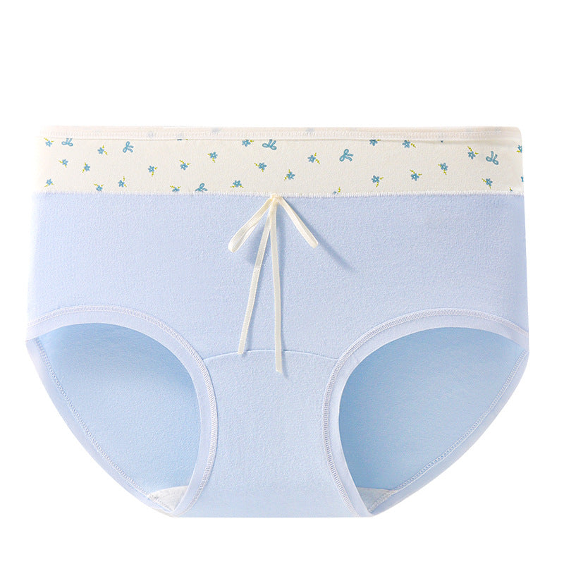Soft Xinjiang Cotton Women's Panties - High-Waist A-Class Cotton with Antibacterial Gusset