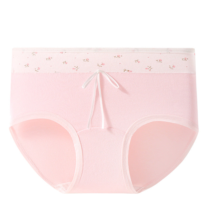 Soft Xinjiang Cotton Women's Panties - High-Waist A-Class Cotton with Antibacterial Gusset