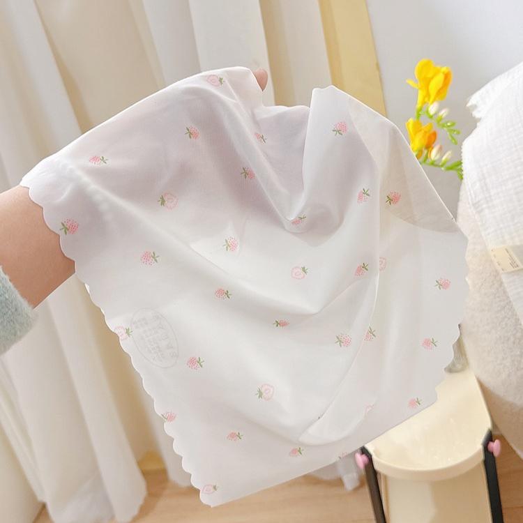Cloud Ice Silk Strawberry Panties